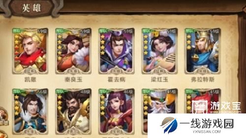 联盟纷争英雄排行榜一览
