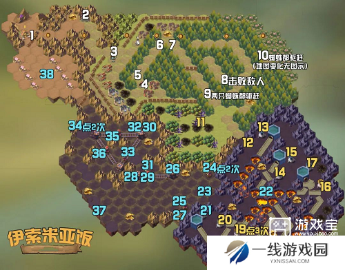 剑与远征伊索米亚饭奇境探险一图流