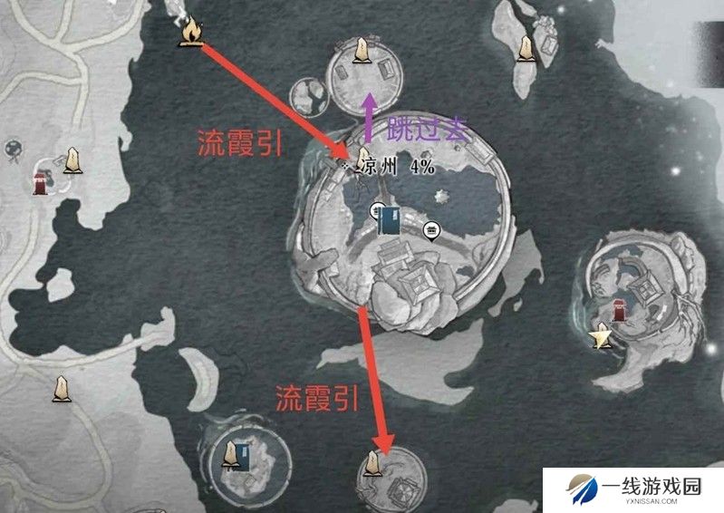 燕云凉州天上界碑开启路线 不做任务怎么开界碑